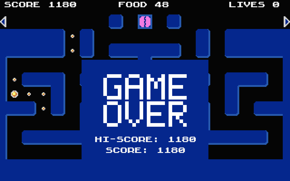 Pac-Mad atari screenshot